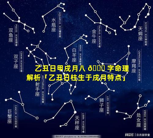 乙丑日甲戌月八 🐎 字命理解析「乙丑日柱生于戌月特点」